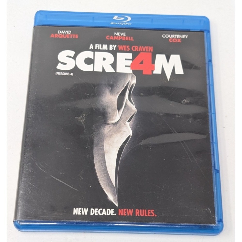 Scream 4 (Blu-ray Disc, 2011, Canadian)